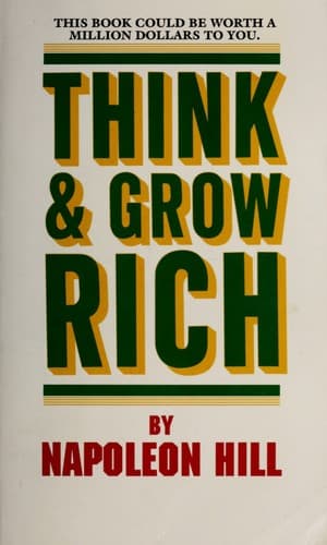 Think and Grow Rich book cover