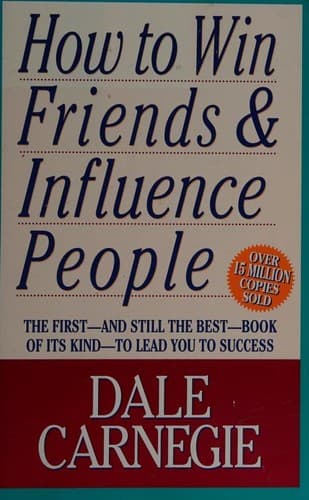 How to Win Friends & Influence People book cover